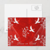 Carte Postale Paix sur Terre (Devant / Derrière)