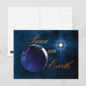 Carte postale Paix sur Terre (Devant / Derrière)