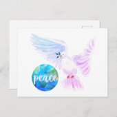 Carte Postale Paix sur Terre (Devant / Derrière)