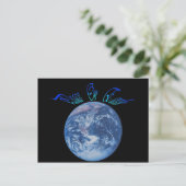 Carte Postale Paix sur Terre (Debout devant)