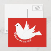 Carte Postale Paix sur Terre (Devant / Derrière)