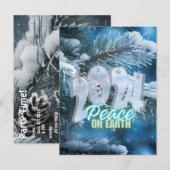 Carte postale Paix sur Terre 2024 (Devant / Derrière)