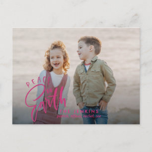 Carte Postale Paix sur terre   Magenta   Noël