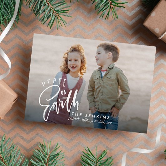 Carte Postale Paix sur terre | Noël