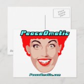 Carte Postale PaixPaixOmatic Monde (Devant / Derrière)