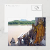 Carte Postale pak ou buddhas (Devant / Derrière)