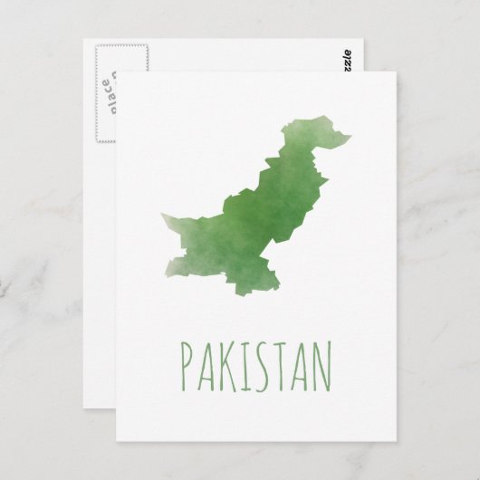 Carte Postale Pakistan (Devant / Derrière)