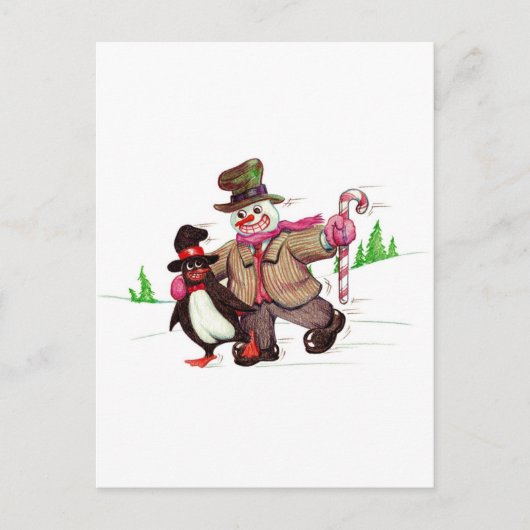 Carte Postale Pal d'hiver (Devant)
