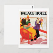 Carte Postale Palace Hotel (Devant / Derrière)
