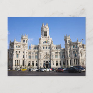 Carte Postale Palacio de Comunicaciones à Madrid