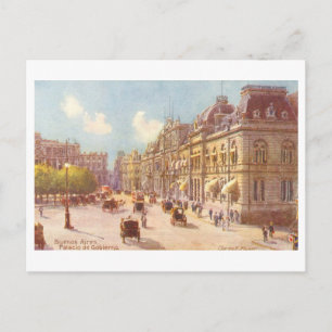 Carte Postale Palacio de Gobierno vintage, Buenos Aires