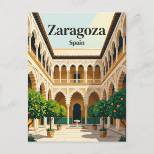 Carte Postale Palacio de la Aljafería Espagne