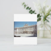 Carte Postale Palacio Real, Madrid (Debout devant)