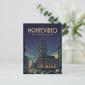 Carte Postale Palacio Salvo (Debout devant)