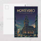 Carte Postale Palacio Salvo (Devant / Derrière)