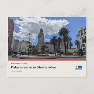 Carte Postale Palacio Salvo à Montevideo