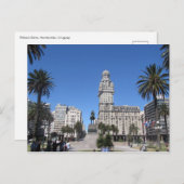 Carte Postale Palacio Salvo, Montevideo, Uruguay (Devant / Derrière)