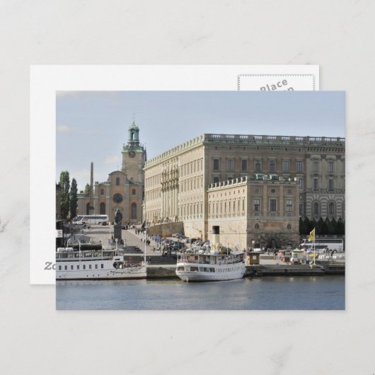 Carte Postale Palais (Devant / Derrière)