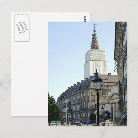 Carte Postale Palais (Devant / Derrière)