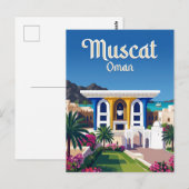Carte Postale Palais Al Alam Oman (Devant / Derrière)
