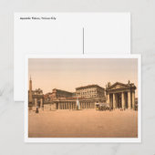 Carte Postale Palais apostolique, Cité du Vatican (Devant / Derrière)