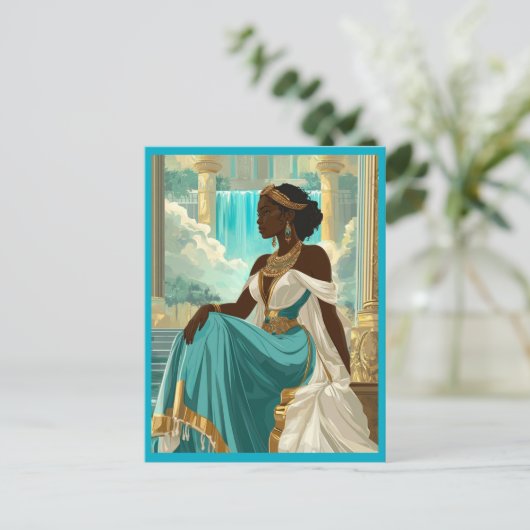 CARTE POSTALE PALAIS ARMANA #4 (Debout devant)