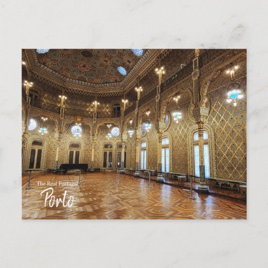 Carte Postale Palais Bolsa Porto Portugal (Devant)