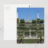 Carte Postale Palais Borromeo à Stresa, Italie (Devant / Derrière)