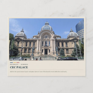 Carte Postale Palais CEC de Bucarest