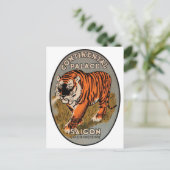 Carte Postale Palais Conteninal, Saigon (Debout devant)