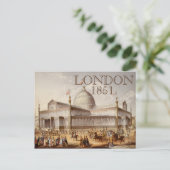Carte Postale Palais Crystal London World's Fair (Debout devant)