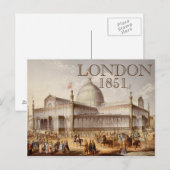 Carte Postale Palais Crystal London World's Fair (Devant / Derrière)