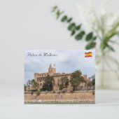 Carte Postale Palais d'Almudaina à Palma de Mallorca (Debout devant)