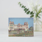Carte Postale Palais de Blenheim - Vintage (Debout devant)