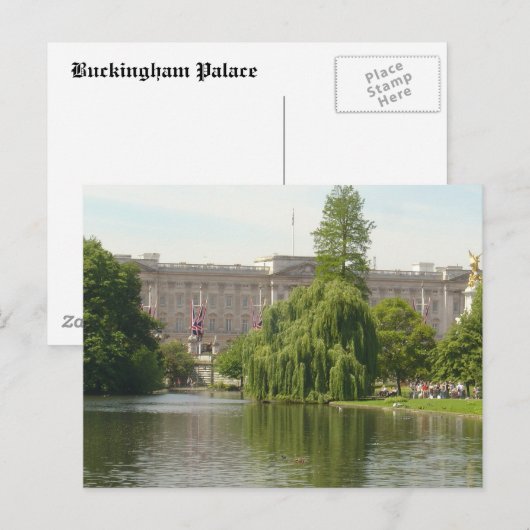 Carte Postale Palais de Buckingham (Devant / Derrière)
