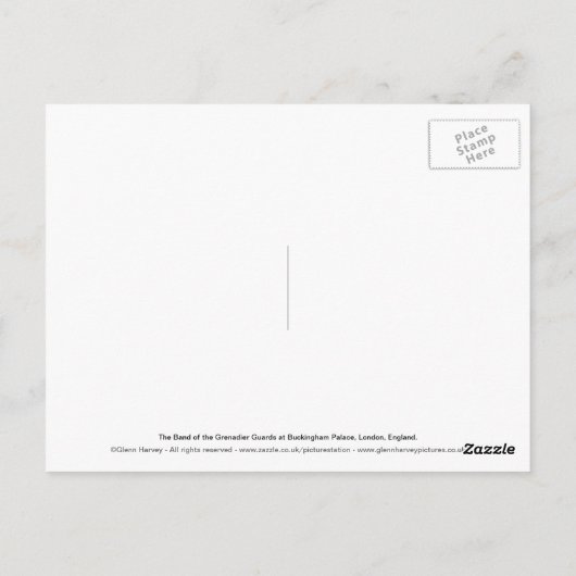 Carte Postale Palais de Buckingham (Dos)