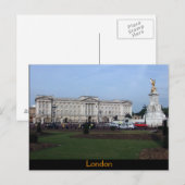 Carte Postale Palais de Buckingham (Devant / Derrière)