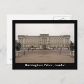 Carte Postale Palais de Buckingham, Londres (Devant / Derrière)