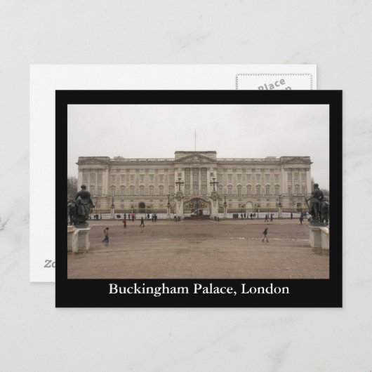 Carte Postale Palais de Buckingham, Londres (Devant / Derrière)
