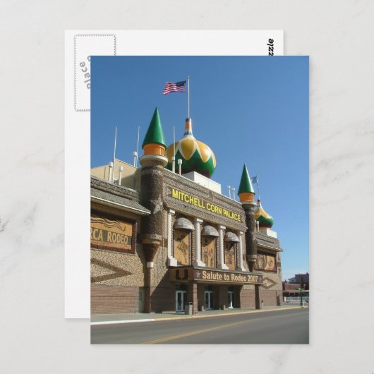 Carte Postale Palais de Corn (Devant / Derrière)