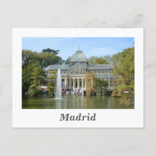 Carte Postale Palais de Cristal, Madrid