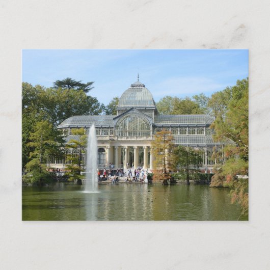 Carte Postale Palais de Cristal, Madrid (Devant)
