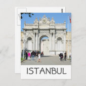 Carte Postale Palais de Dolmabahçe, Istanbul (Devant / Derrière)