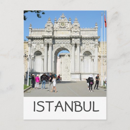 Carte Postale Palais de Dolmabahçe, Istanbul (Devant)