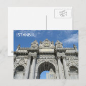 Carte Postale Palais de Dolmabahçe, Istanbul (Devant / Derrière)