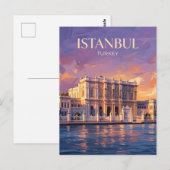 Carte Postale Palais de Dolmabahçe Turquie (Devant / Derrière)