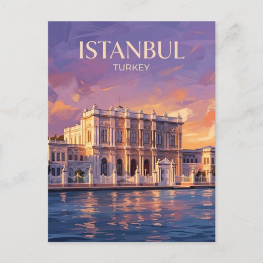Carte Postale Palais de Dolmabahçe Turquie (Devant)