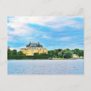 Carte Postale Palais de Drottningholm en Suède