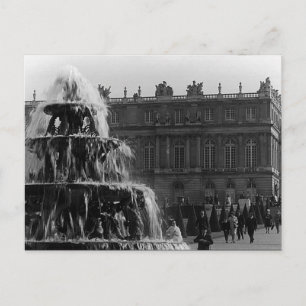 Carte Postale Palais de France vintage fontaine de la Pyramide d