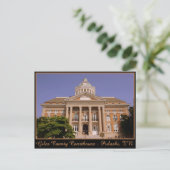 Carte Postale Palais de justice du comté de Giles - Pulaski (TN) (Debout devant)